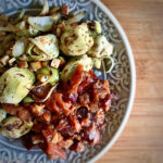 Artischocken mit Pflaumenchutney