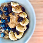 Mokkaporridge mit Banane