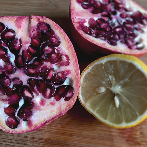 Rezept Süßkartoffel Eintopf Granatapfel