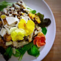 Warmer Linsensalat mit Mandarinen und Spargel