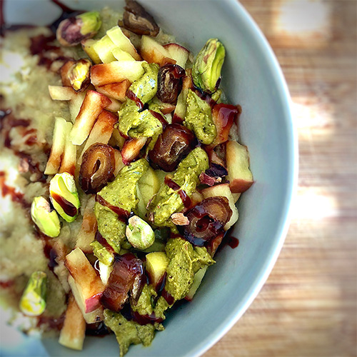 Rezept Dattel Porridge