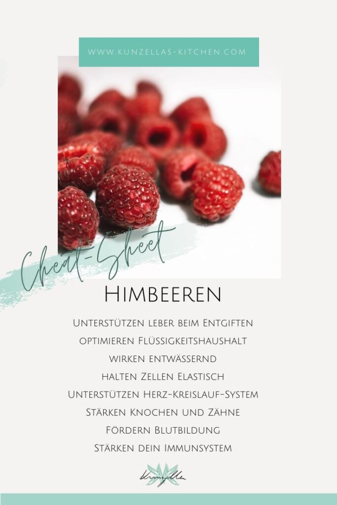Warenkunde Spickzettel Himbeere