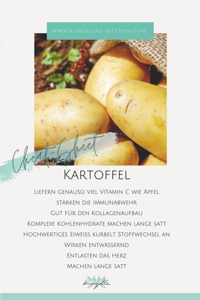 Warenkunde Spickzettel Kartoffel