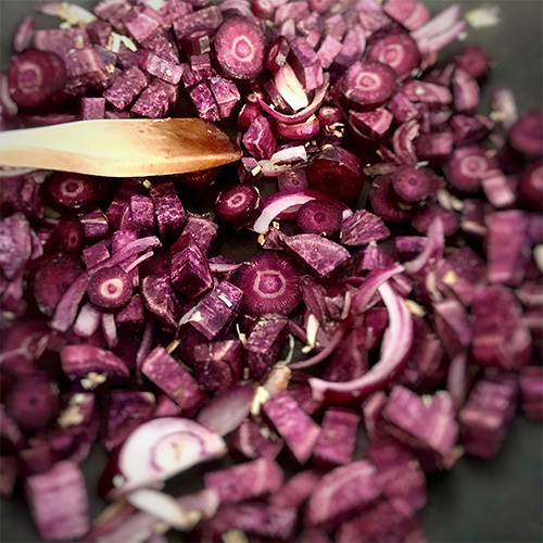 Rezept One Pot Pink Curry Wok