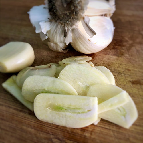 Rezept oriental Butternut - Knoblauch
