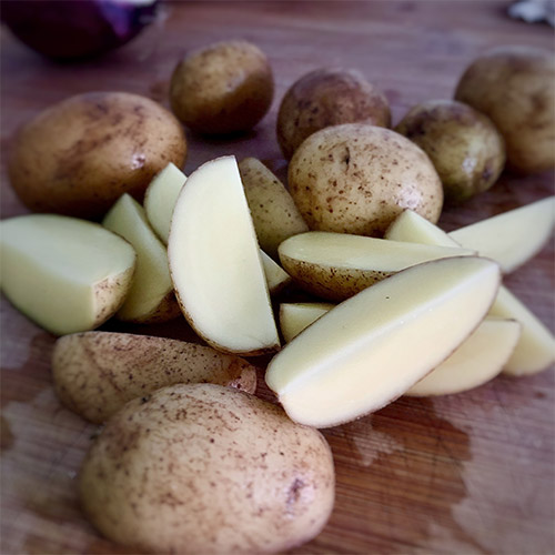 Rezept oriental Butternut - Kartoffeln