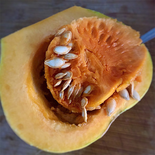 Rezept oriental Butternut - entkernen
