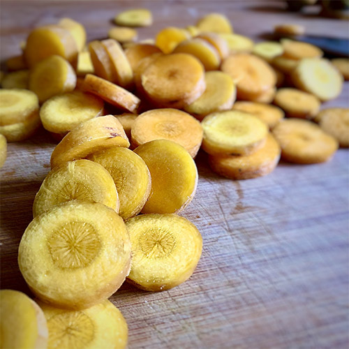 Rezept cremige Polenta M&ouml;hren