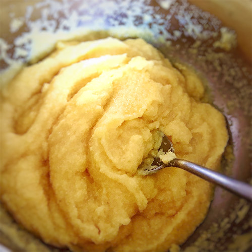 Rezept cremige Polenta verr&uuml;hren