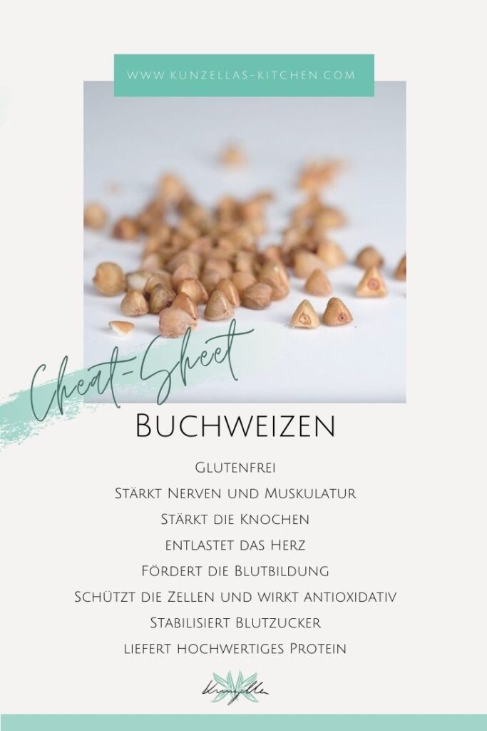 Cheatsheet Warenkunde Buchweizen