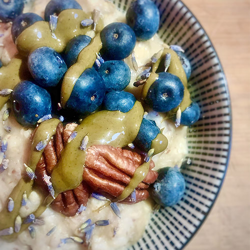 Rezept Lavendel Porridge