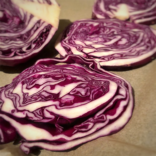 Rezept Rotkohl Schnitzel - Rotkohl