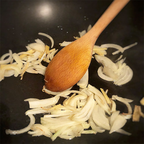 Rezept K&uuml;rbis Gnocchi anbraten