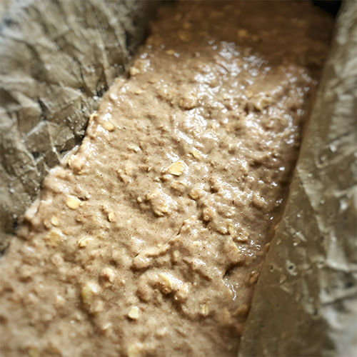 Veganes Bananenbrot Teig