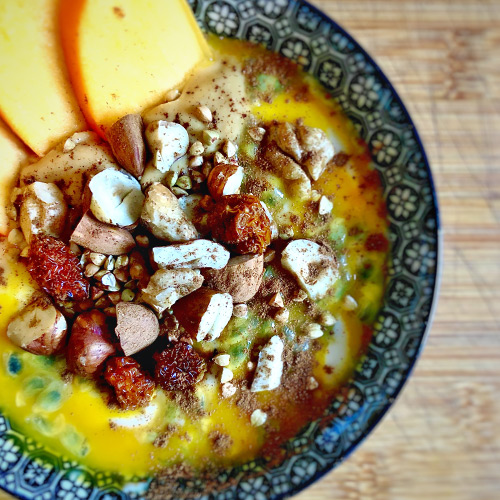 Rezept vegane Joghurt Bowl