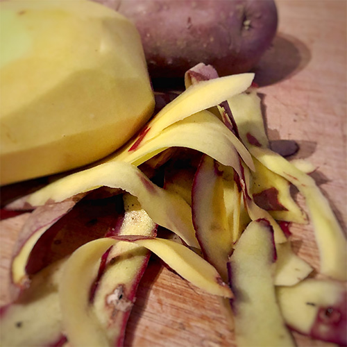 Rezept Orientalisches Blech: Kartoffeln