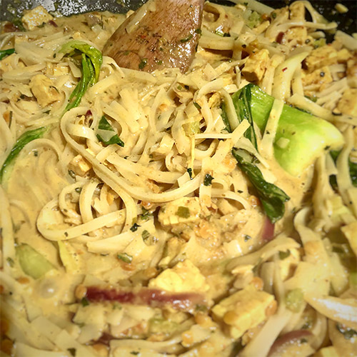 Rezept Reisnudel Curry - fast fertig