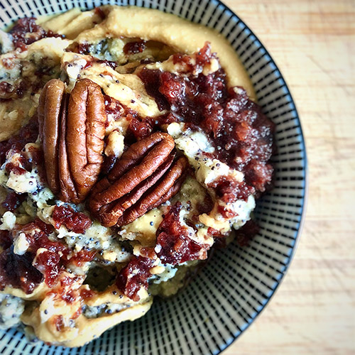 Rezept f&uuml;r Mohn Porridge mit Vanille