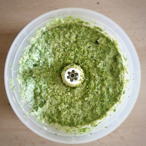 Rezept f&uuml;r rohe Brokkoli Pastaso&szlig;e